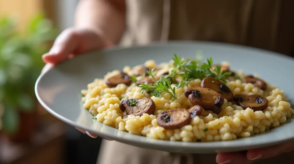 Risotto ai Funghi Porcini