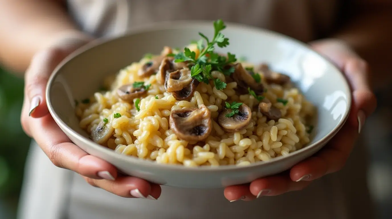 Risotto ai Funghi Porcini