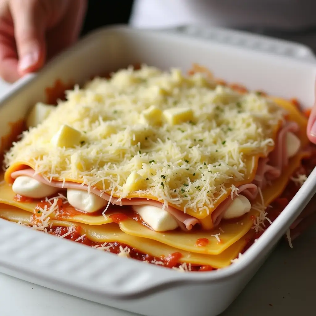 Lasagne al pistacchio