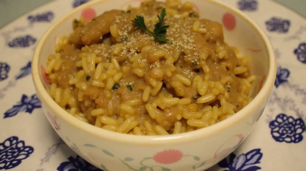 risotto alle castagne