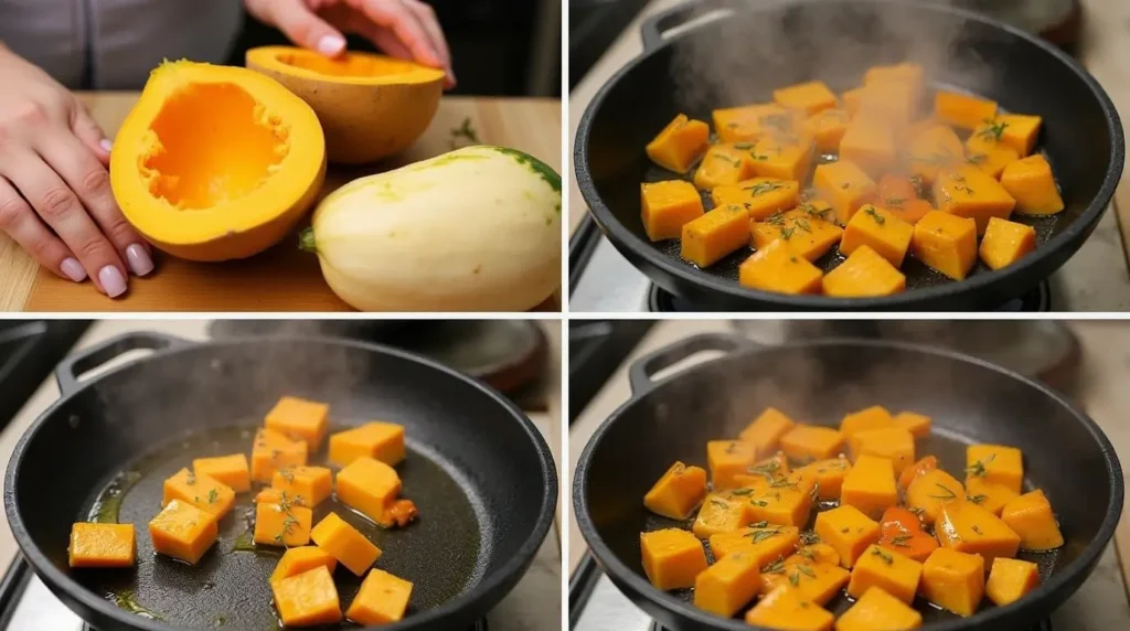 zucca in padella