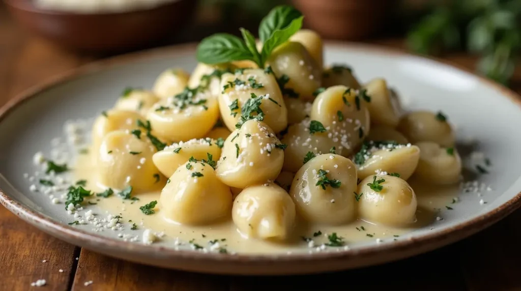 gnocchi al gorgonzola